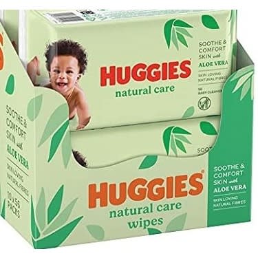 Natural Care Baby Wipes 10x56