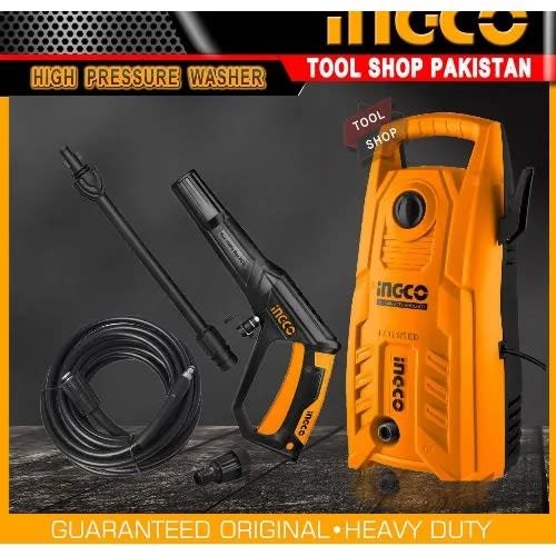 Ingco Hpwr14008 High Pressure Washer - 1400w