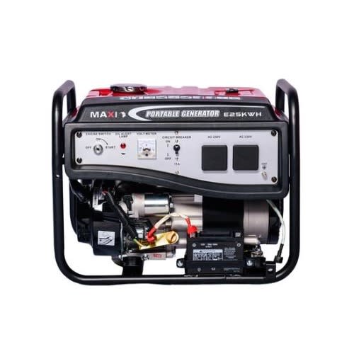 100% Copper Coil Key & Manual Starter Generator E25k With Oil Alert -3.1kva