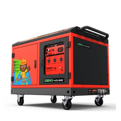 6kva Gasoline Soundproof Key Starter Noiseless Generator Set - 220v