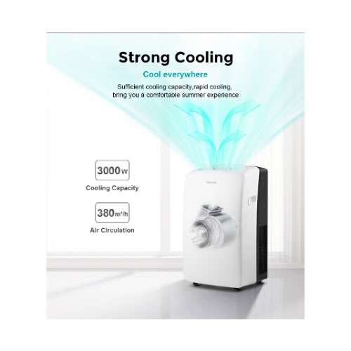 1.5HP Portable Mobile Air Conditioner AP - 12H