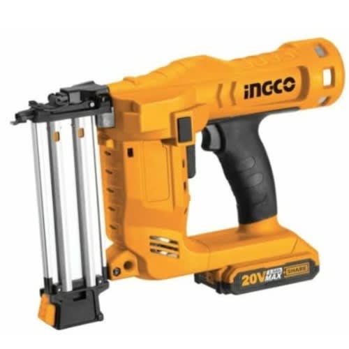 Li-ion Cordless Brad Nailer Kit - 20v With 2 X Battery And Charger