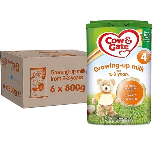 4 Toddler Baby Milk Powder Formula, 2-3 Years, 800g - Pack Of 6