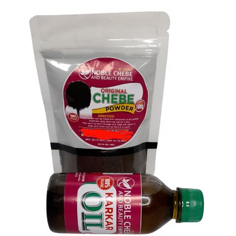 Chebe Powder - 100g & Karkar Oil - 200ml