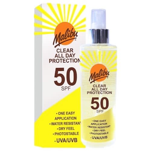 Kids Clear Protection Sunscreen Spray Spf 50 - 250ml