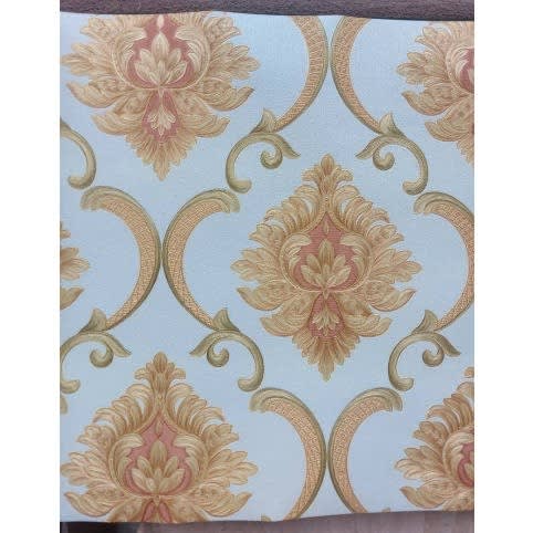 Wallpaper, Wall Decor : 5.3sqm - Damask Effects-