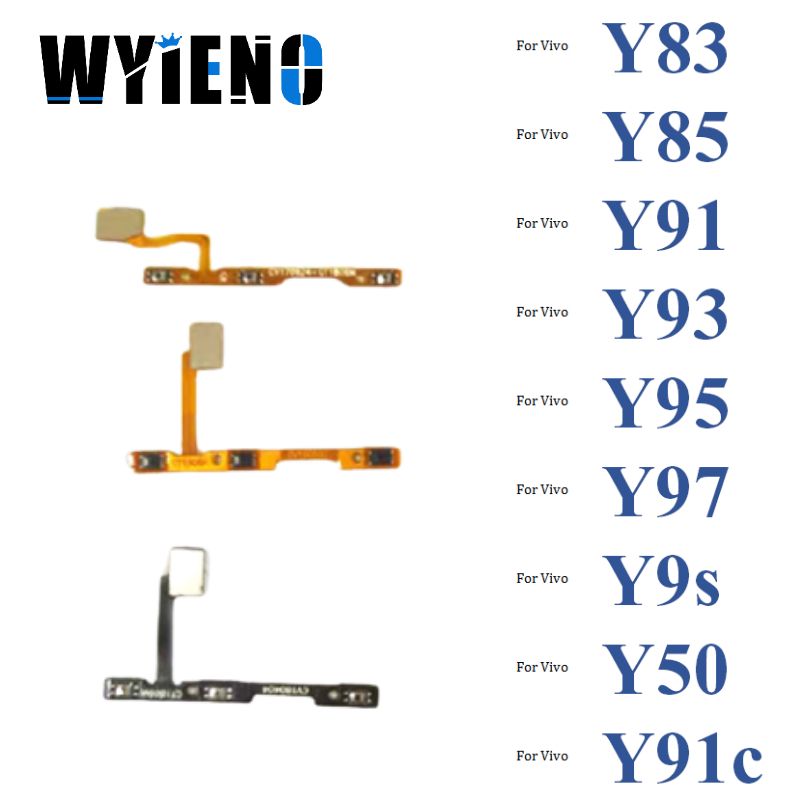 For Vivo Y83 Y85 Y91 Y93 Y95 Y97 Y9s Y50 Y91c Power On Off