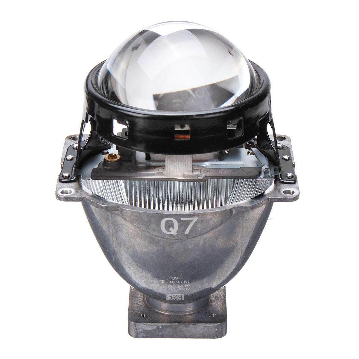 1 Pair 3.0'' D Q7 HID Headlight Bi-Xenon Projector Lens For D1 D2 D3 D4 Bulb Upgrade (LHD)
