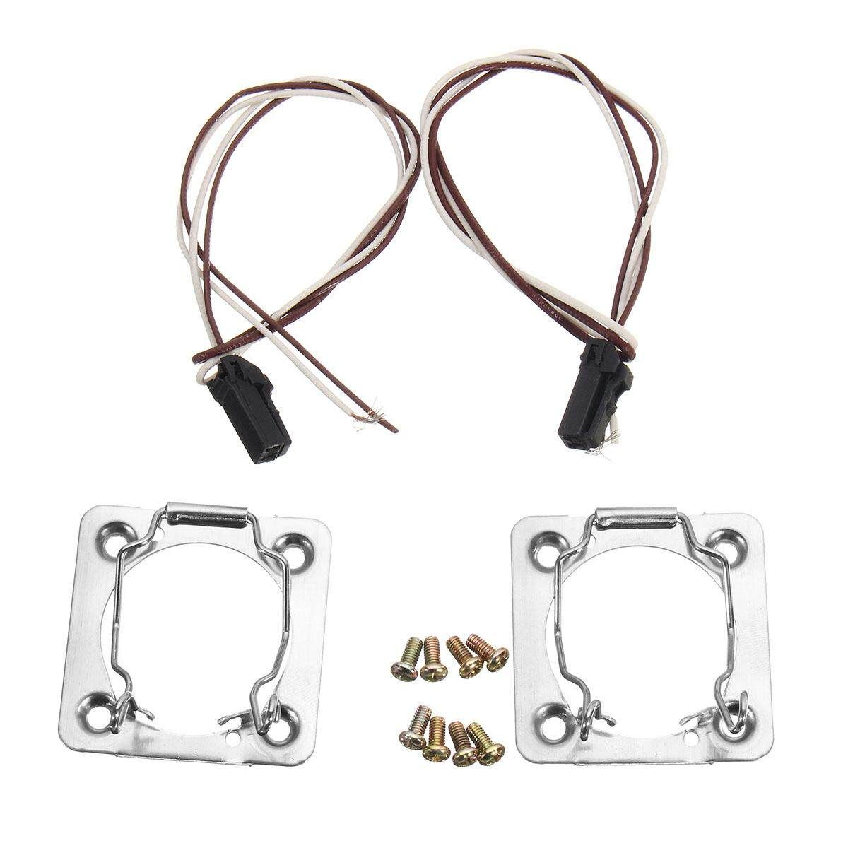 1 Pair 3.0'' D Q7 HID Headlight Bi-Xenon Projector Lens For D1 D2 D3 D4 Bulb Upgrade (LHD)