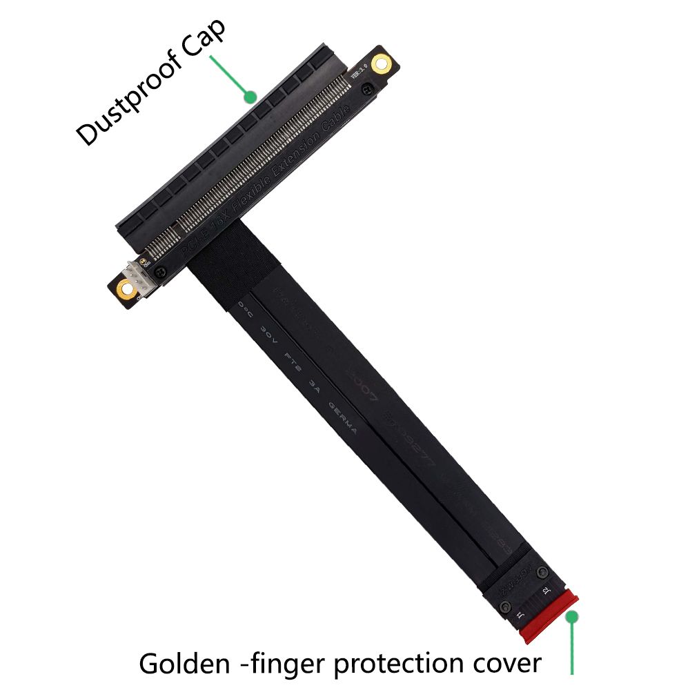 M.2 NVME M-key To PCI-E 3.0 16X Extension Cable High-speed