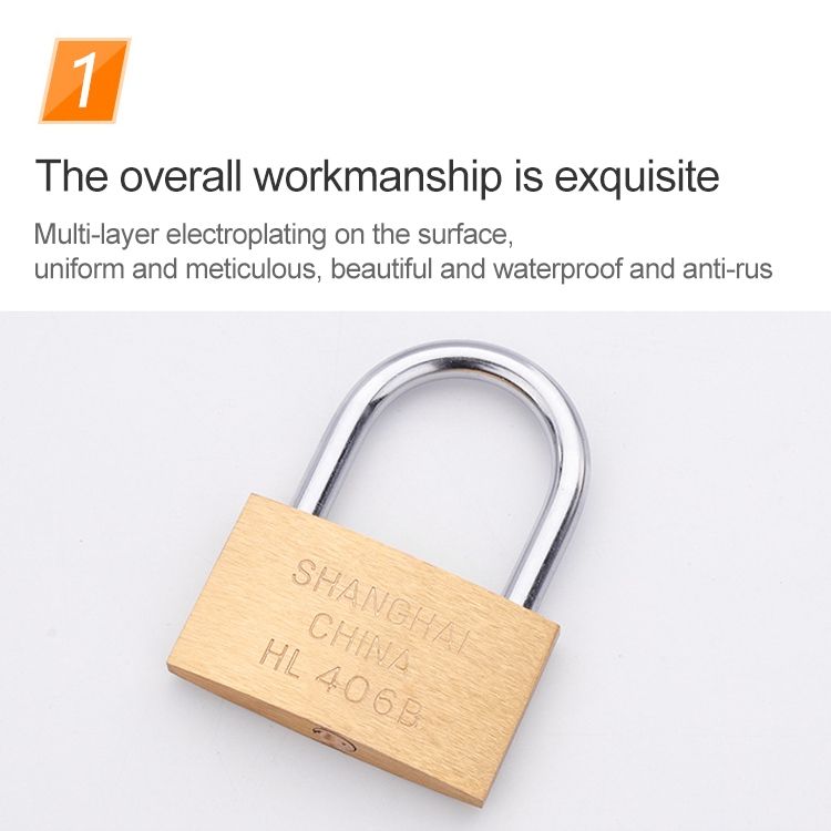 5 PCS Copper Padlock Small Lock