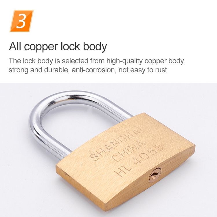 5 PCS Copper Padlock Small Lock