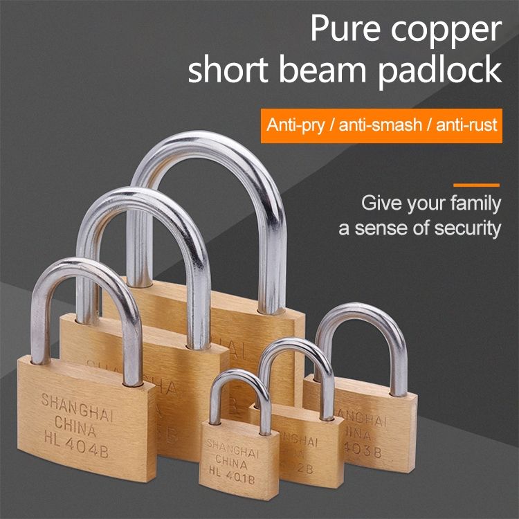 5 PCS Copper Padlock Small Lock