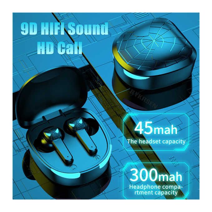 Spiderman TWS Gaming Headset VG20 Gaming Bluetooth Earphone Wireless Earbuds With Mic Superb