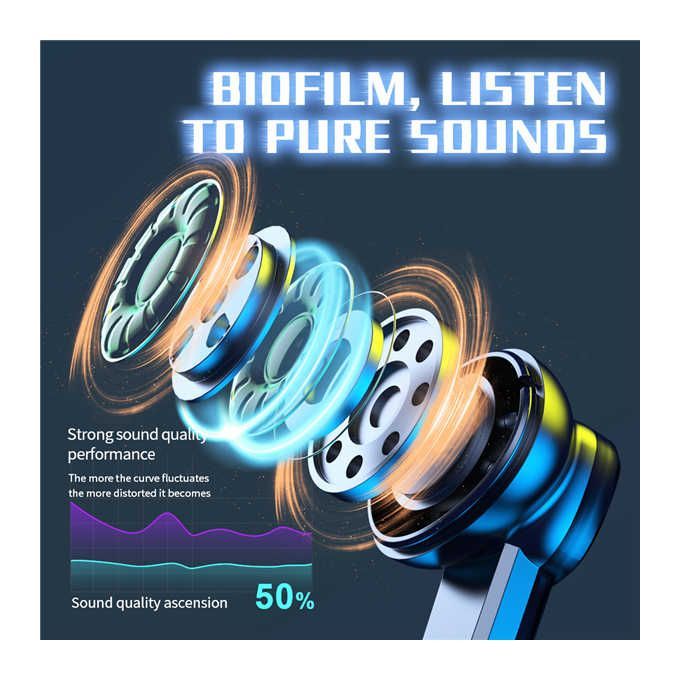 Spiderman TWS Gaming Headset VG20 Gaming Bluetooth Earphone Wireless Earbuds With Mic Superb