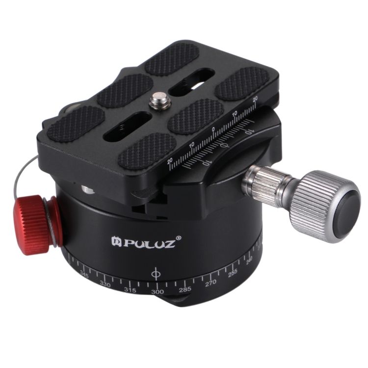 Aluminum Alloy Panoramic Indexing Rotator Ball Head