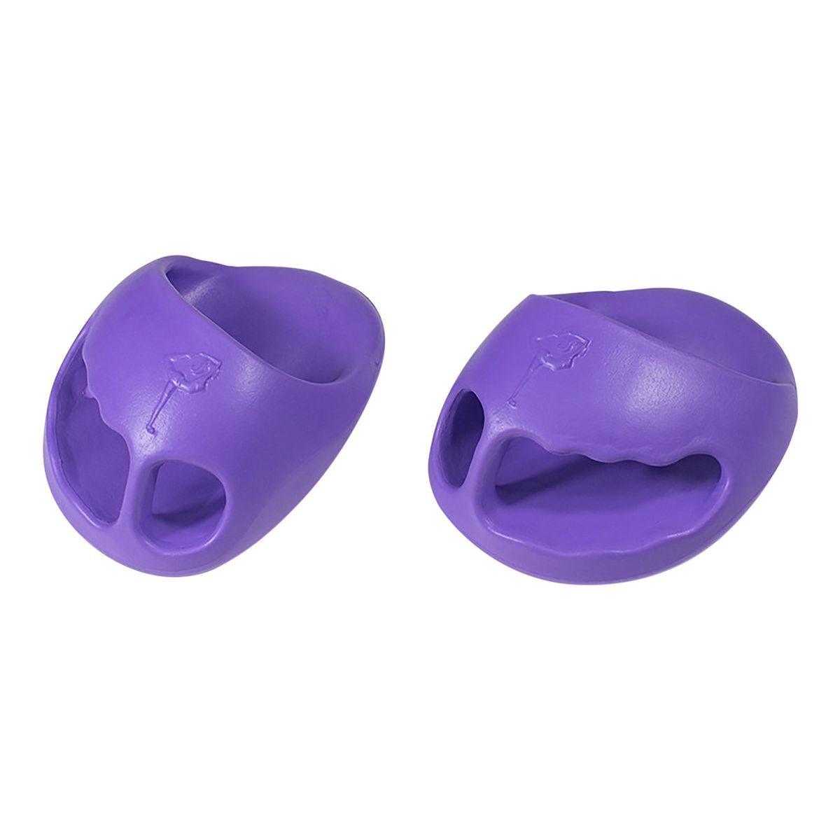 Shaking Shoes Female Slimming Thin Legs Pelvis Forward Correction Slippers Half Palm Massage Slimming Thin Legs Hip Lift Purple