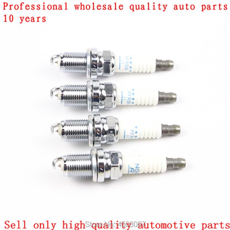 IN MADE (4 For ORIGINAL PFR5N Spark Elantra/Accent/ Tucson Plug 27410-37100 KOREA Hyundai Iridium Pcs/lot)