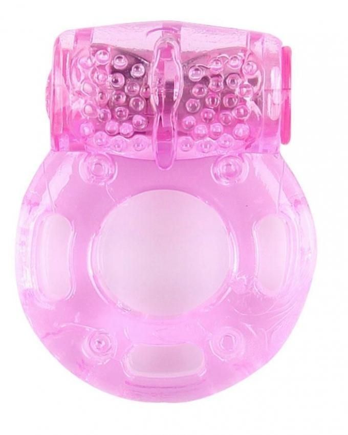 Vibrator Penis Ring For Men - PINK