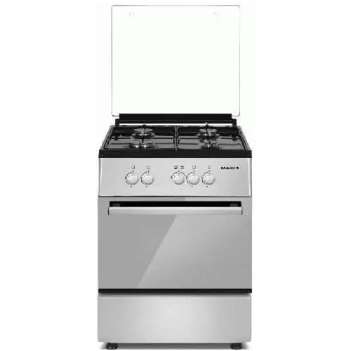 4 Burner Gas Cooker - 60x60 - Black Grey