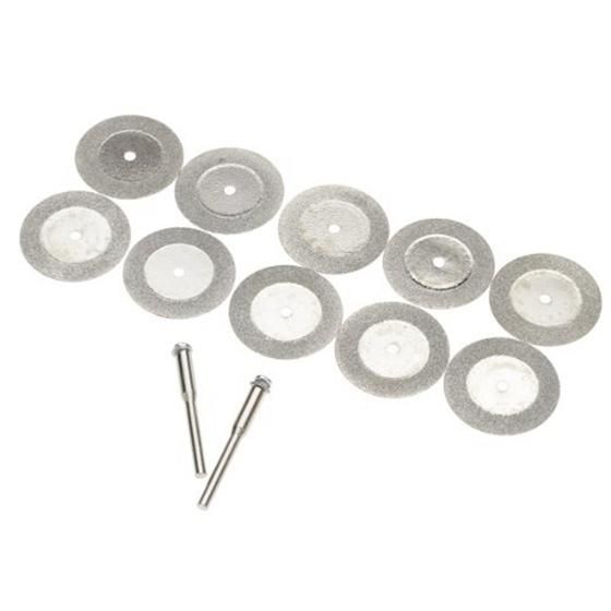 10pcs 30mm Diamond Cut Off Disc Wheel Rotary Tool w/