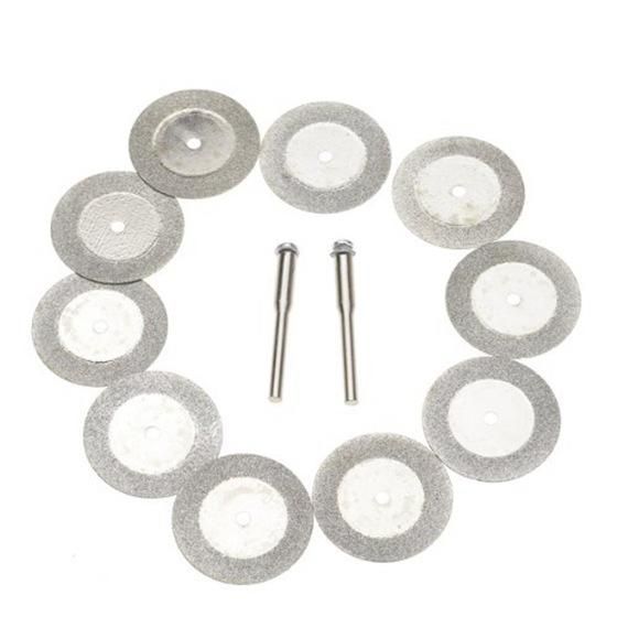 10pcs 30mm Diamond Cut Off Disc Wheel Rotary Tool w/