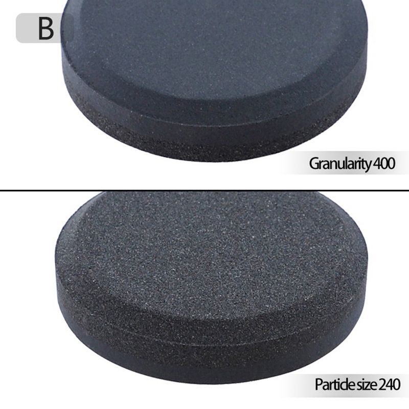 Double Sided Dual Grit Puck Sharpening Stone