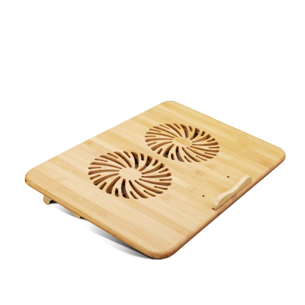 14 15.6 17 Inch Lapbamboo Wood Cooler Base Heatsink Bracket