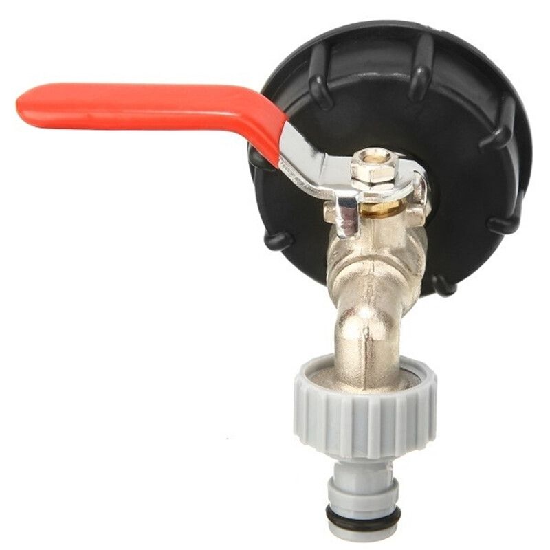 1/2" (13 Mm) IBC Water Tank Tap Adapter Garden Hose Adapter Water Nozzle Fitting Tools 1/2pcs