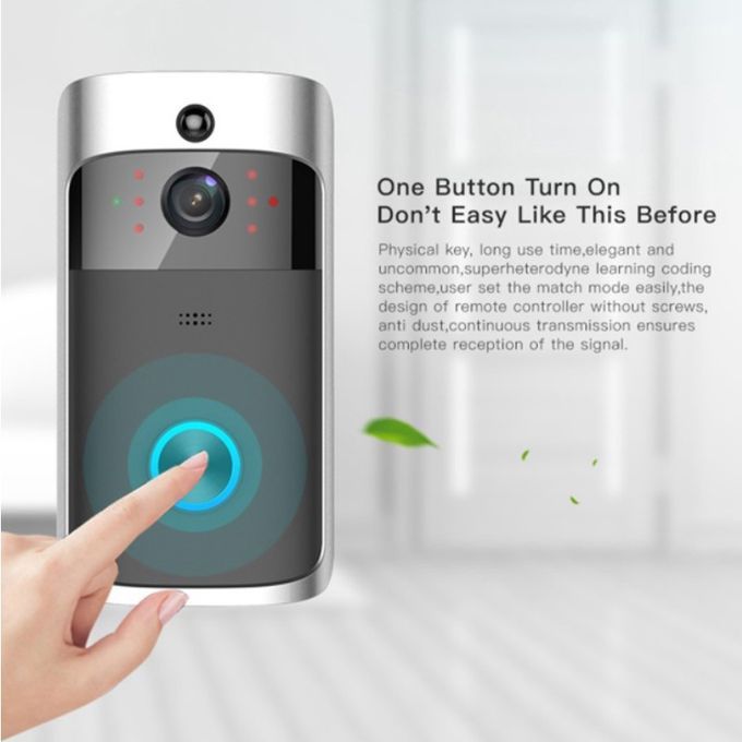 Wireless Doorbell Camera WiFi Remote Video Door Intercom IR Security Bell Phone