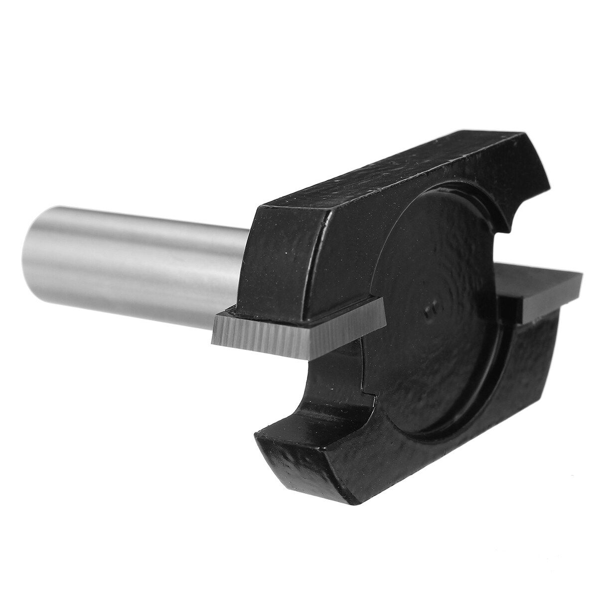 1/2" Shank TCT Bit Set Spoilboard For Wood Woodwork Tools Black 2 WINGS