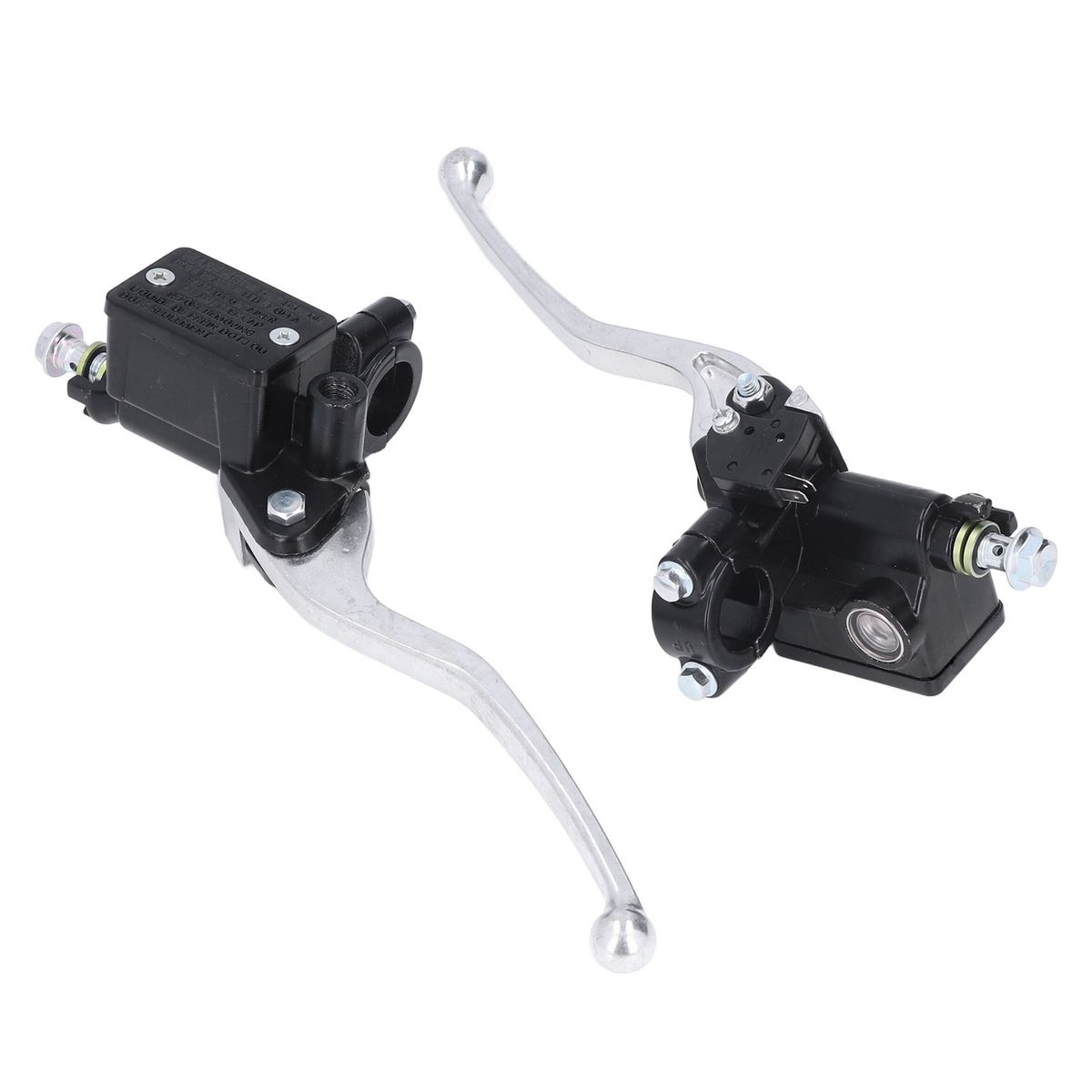 2pcs 7/8in Universal Brake Clutch Pump Levers Left Right