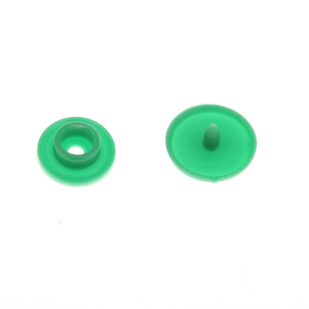 100 Sets T5 Resin Snap Plastic Buttons Fasteners Poppers 124MM Mix