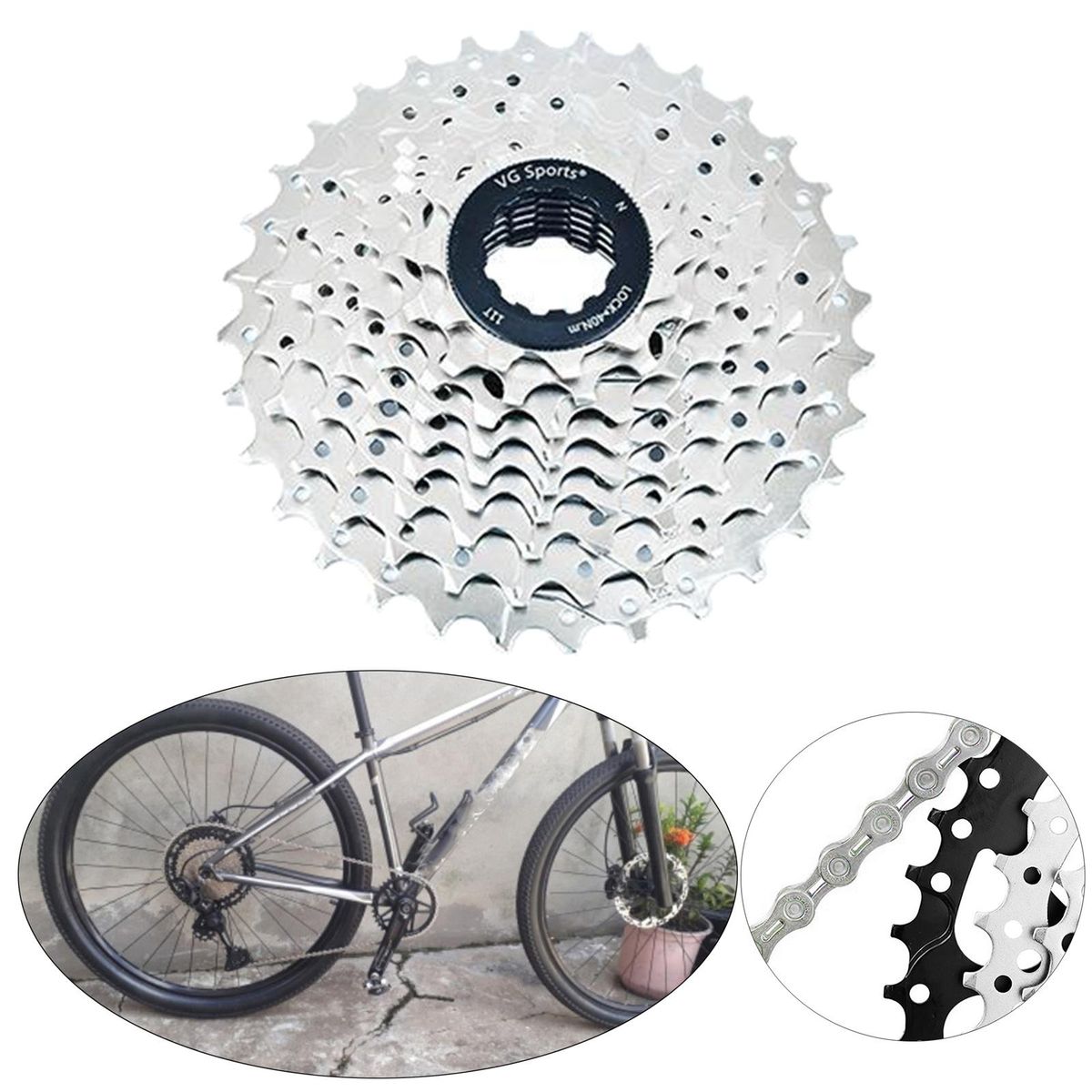 MTB 8 9 10 Speed Cassete 11-25T/46T Mountain Road Bike 9 Speed 11-32T