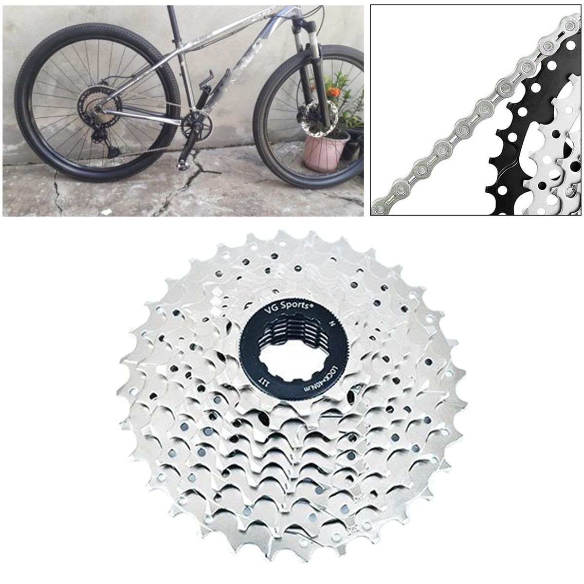 MTB 8 9 10 Speed Cassete 11-25T/46T Mountain Road Bike 9 Speed 11-32T
