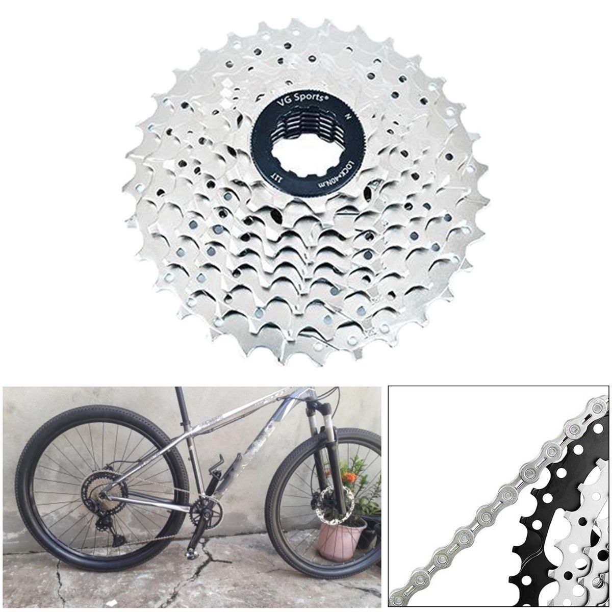 MTB 8 9 10 Speed Cassete 11-25T/46T Mountain Road Bike 9 Speed 11-32T