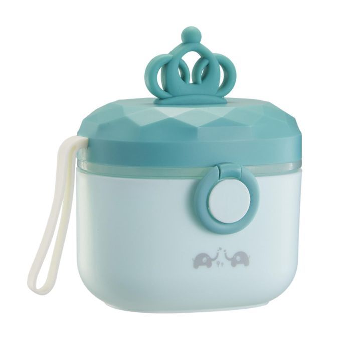 Baby Formula Dispenser Infant Snack Containers With Leveler Green S