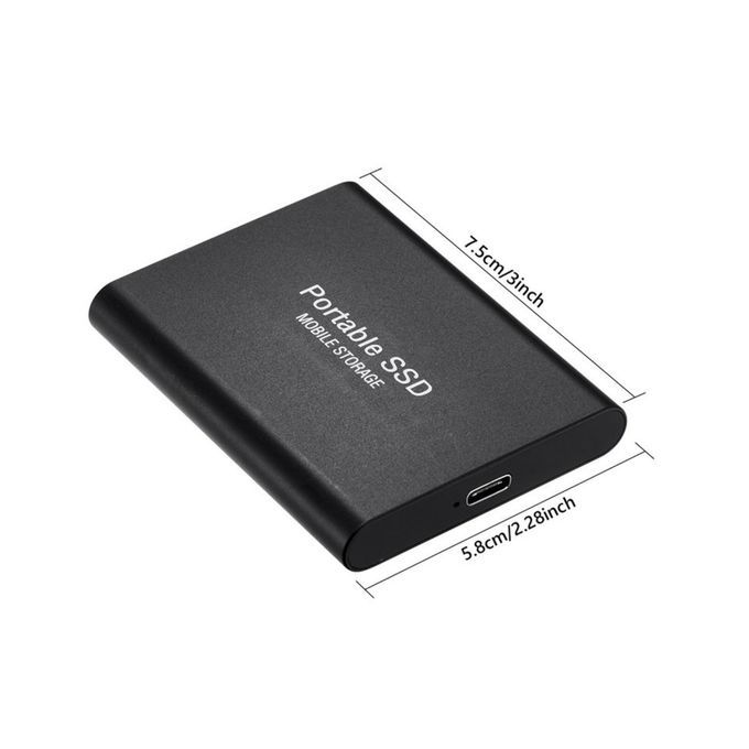 Type-C External SSD Hard Drive 500GB - Usb 3.1 Type-C