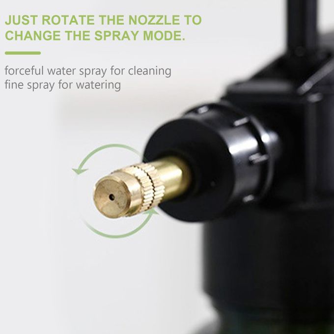 1.5L Spray Bottle Pressure Watering Can Outdoor Indoor