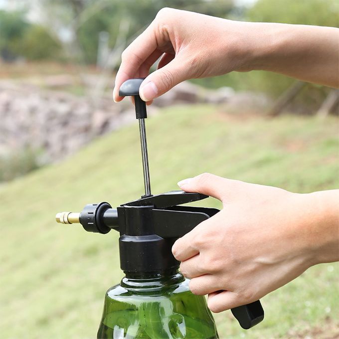 1.5L Spray Bottle Pressure Watering Can Outdoor Indoor
