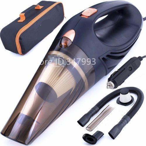 4800pa Suck Car Vacuum Cleaner Which Makes Your Auto Interior Dirt-free With High-power 120W Motor HEPA Filter Extra Carry Bag