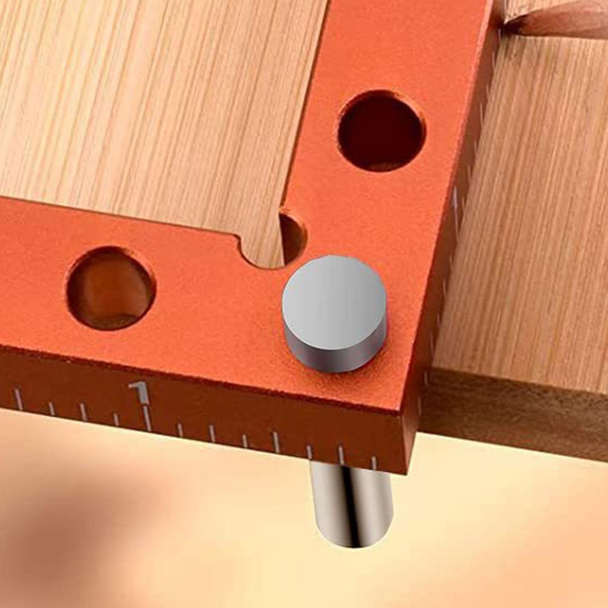 Woodworking Square Woodworking Finder Tool Precise 90° Square Edge Orange