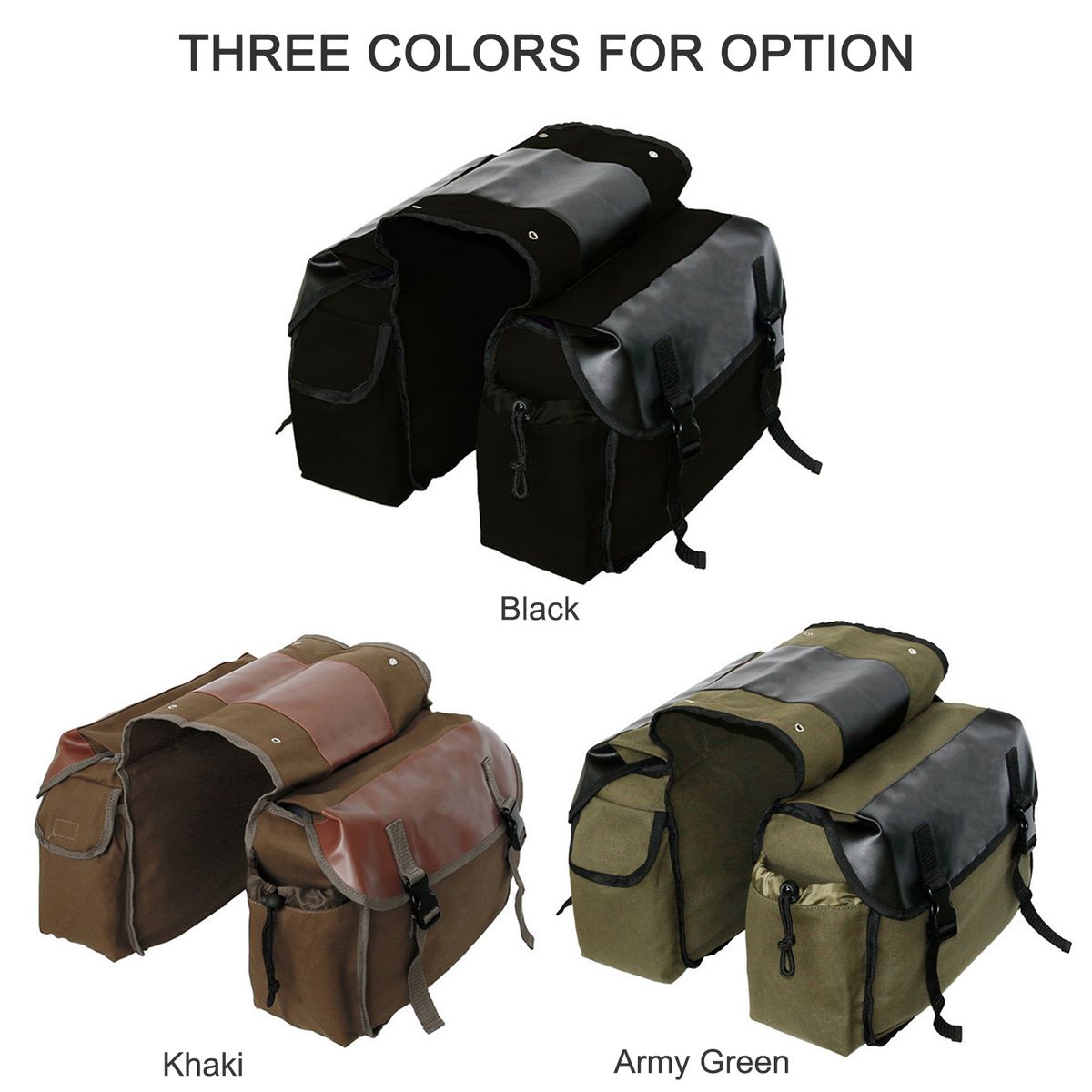 Motorbike Large Capacity Saddle Bag Motorcycle Riding Travel