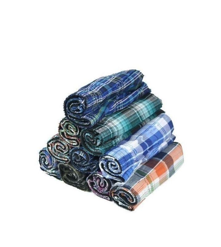 Men's Woven Cotton Boxers - 6pc