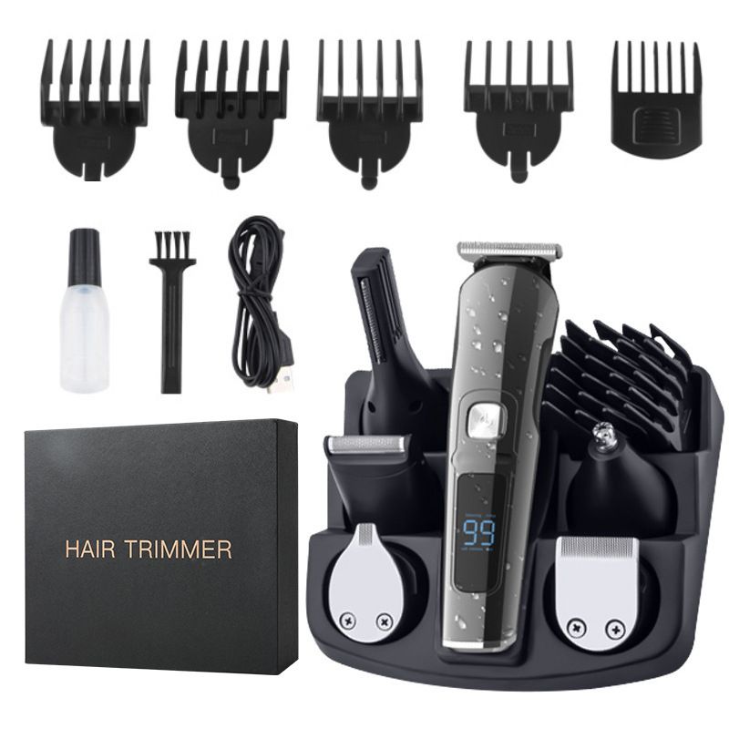 Cross-border Multifunctional Smart Hair Clipper Home Body