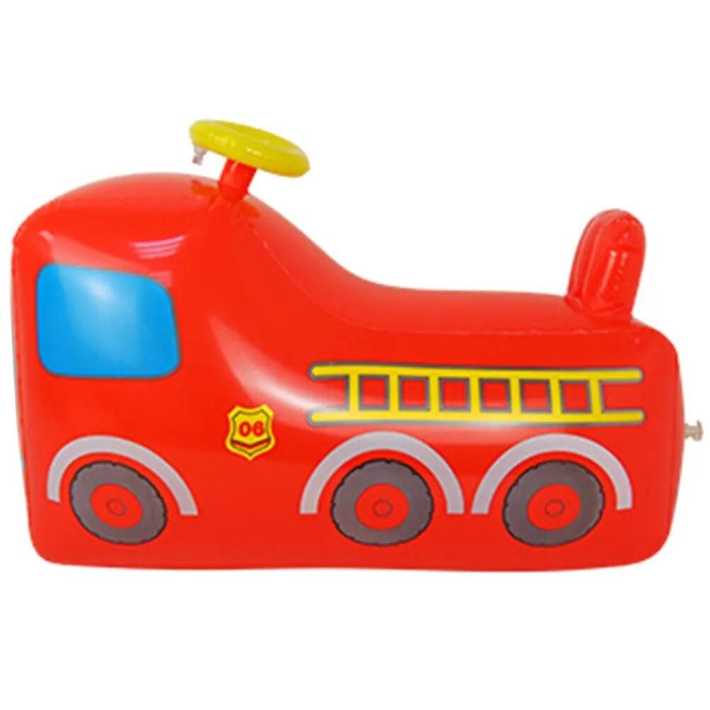 Inflatable Plaything Toddler PVC Tumbler Beach Toys Toddlers Elastic Kids Outdoor Fire Truck