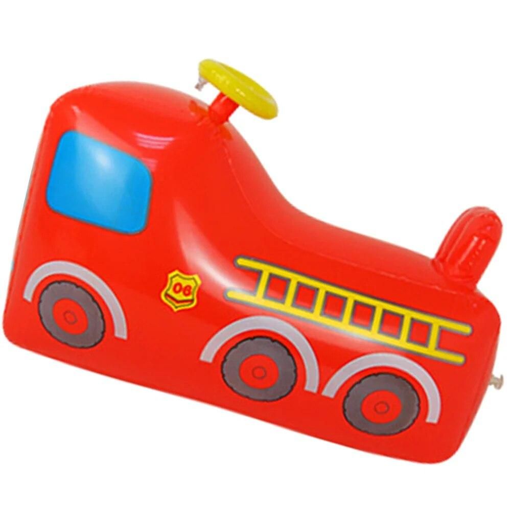 Inflatable Plaything Toddler PVC Tumbler Beach Toys Toddlers Elastic Kids Outdoor Fire Truck