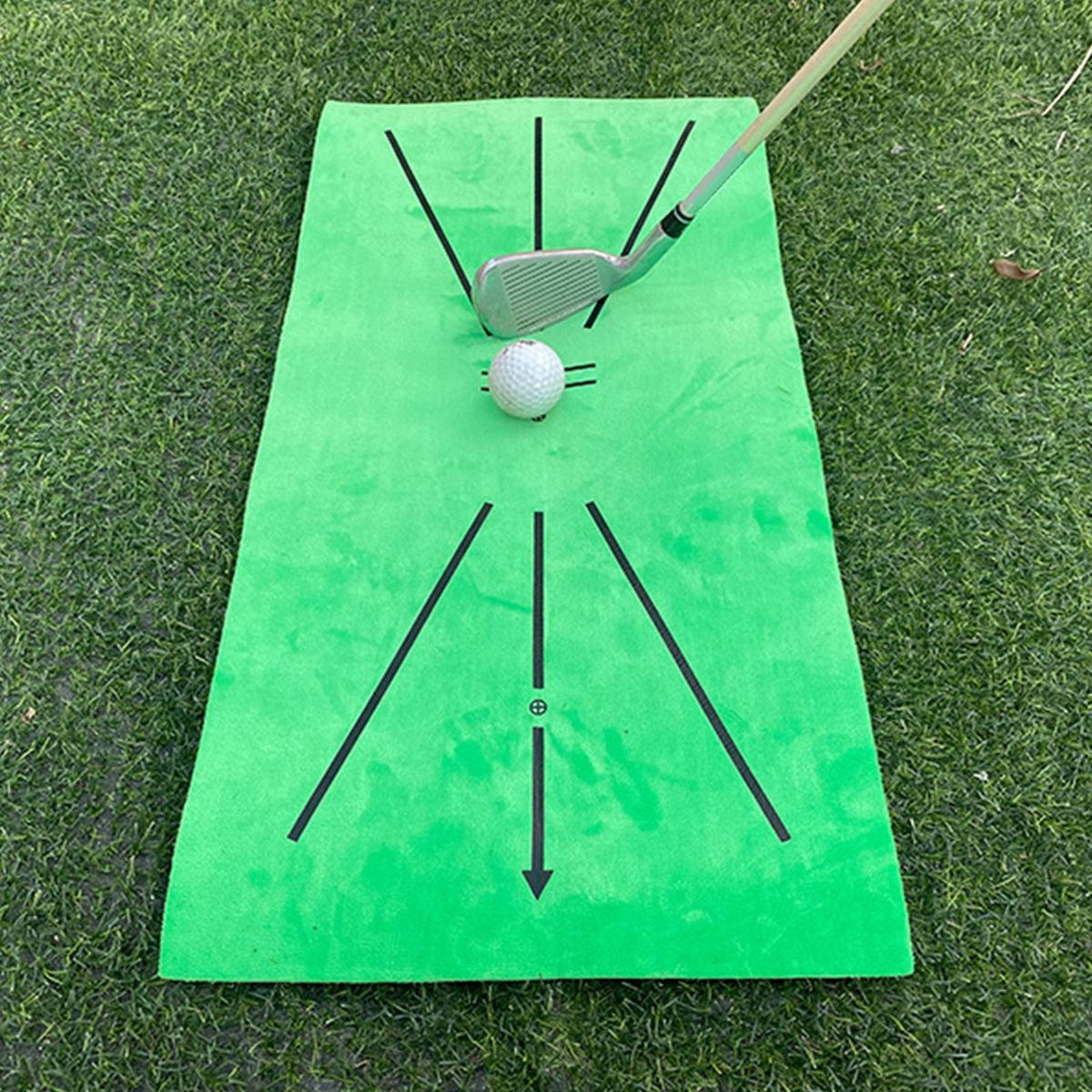 Golf Hitting Mats For Backyard Chipping Mat With 7 Magic Tape Design