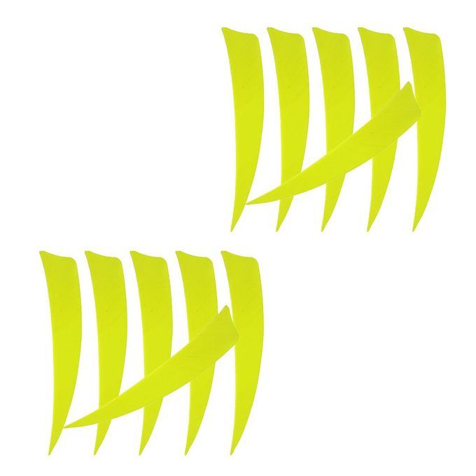 48pcs 4"  Rrow Fletching Vanes Turkey Feathers Rchery Ccessories - A
