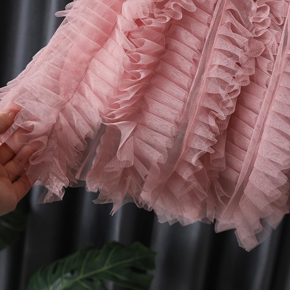 Girls Baby Dress Princess Gauze Skirt Pink